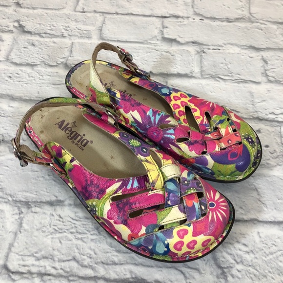Alegria Shoes - Alegria by PG Lite slip on shoes. Size 38. Floral